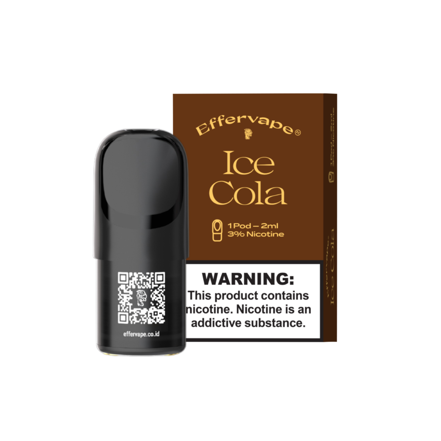 Effervape Ice Cola Pod Flavour, 3% Nicotine - 2ml