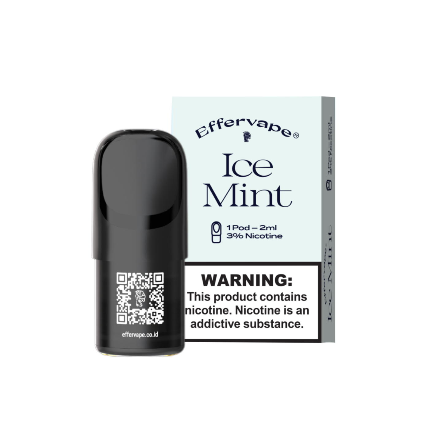 Effervape Ice Mint Pod Flavour, 3% Nicotine - 2ml