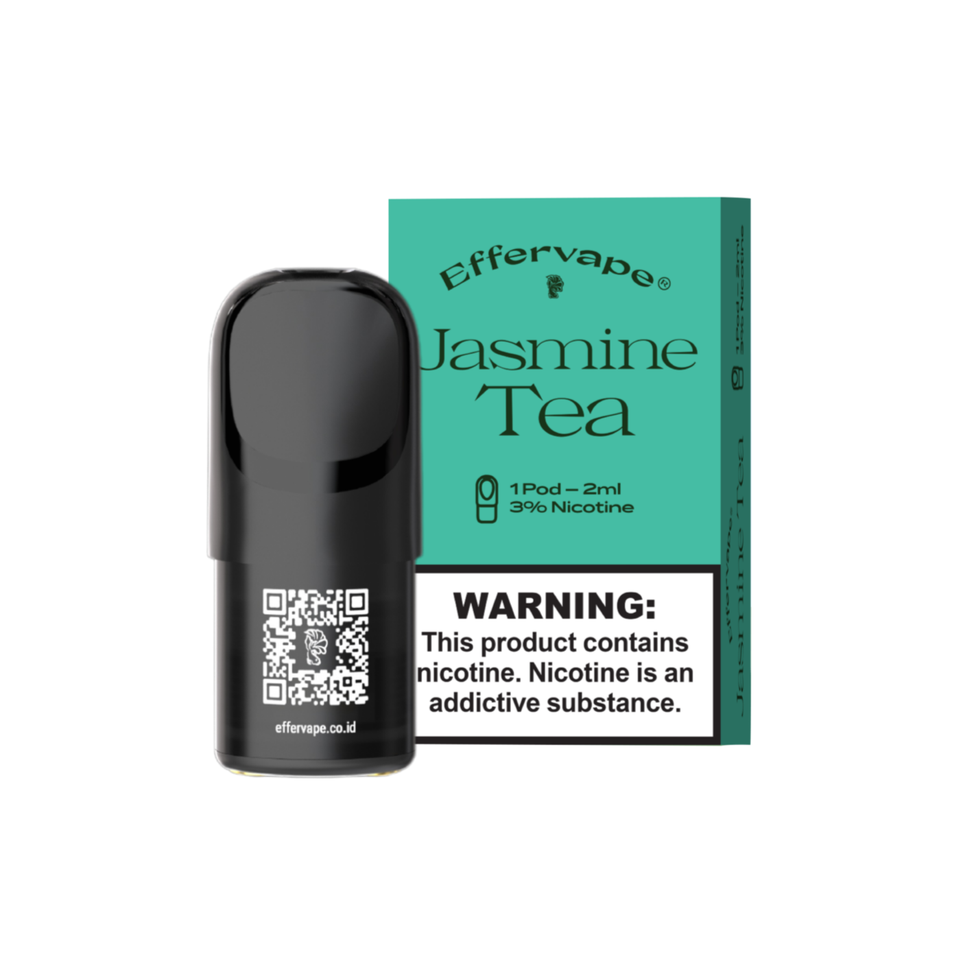 Effervape Jasmine Tea Pod Flavour, 3% Nicotine - 2ml
