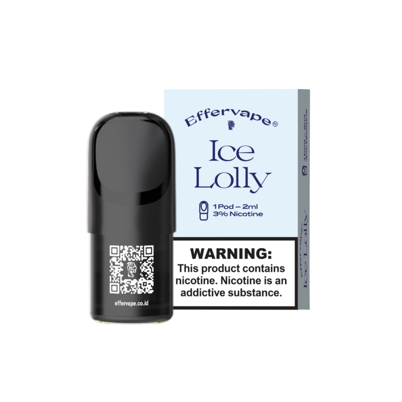 Effervape Ice Lolly Pod Flavour, 3% Nicotine - 2ml